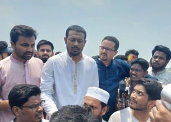 ‘ভারত খুনি রাষ্ট্র, বিএসএফ খুনি বাহিনী’: বেনাপোল সীমান্তে নাসীরুদ্দীন পাটওয়ারী