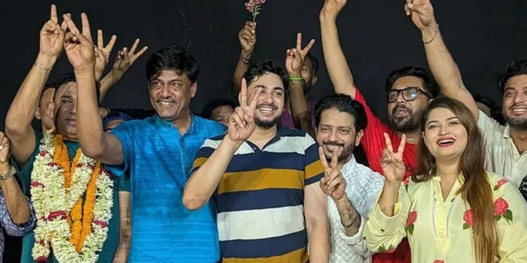 শিল্পী সমিতির নতুন সভাপতি শিবা শানু, সাধারণ সম্পাদক জয় চৌধুরী